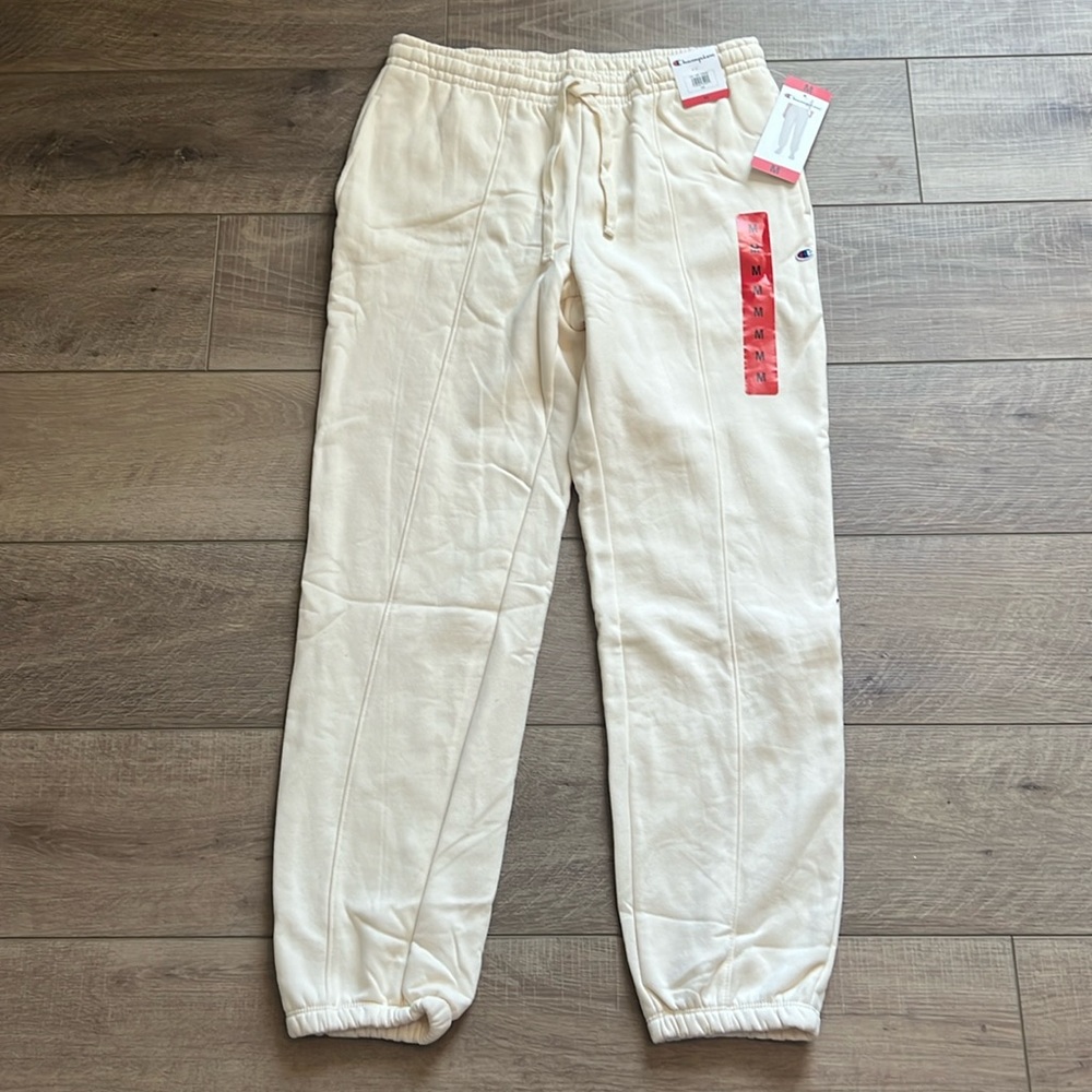 Champion tan sweat pant. New with tags! Size medium